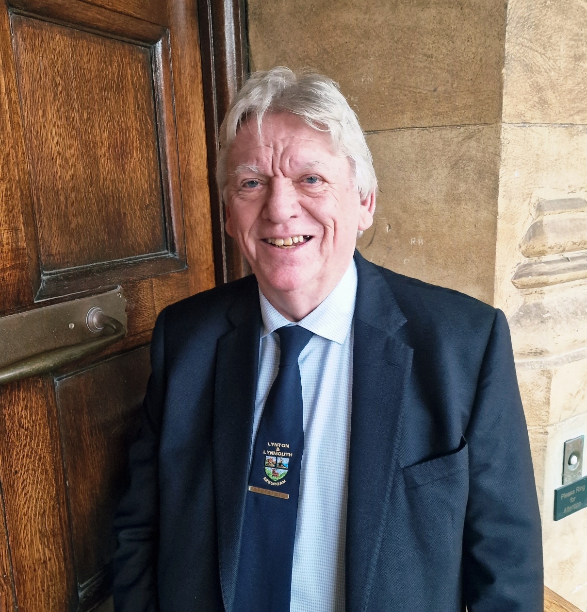 Adrian Hobbs, Mayor of Lynton and Lynmouth